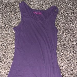 Purple tank